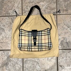 Burberry Beige and Black Mini Bag